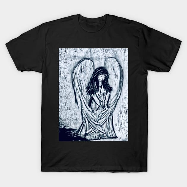 Guardian Angel T-Shirt by YollieBeeArt